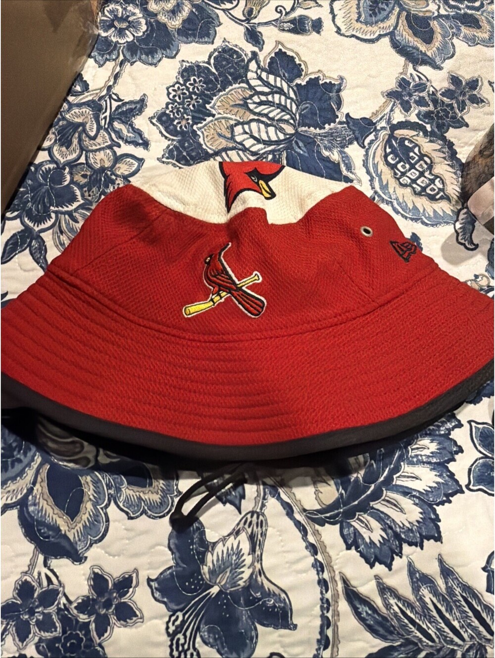 New Era Arizona Cardinals Red Bucket Hat NFL Vintage Collection